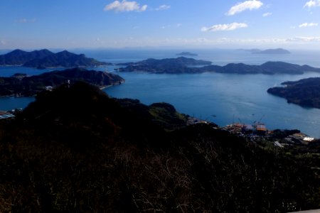 積善山からの眺望（冬季）