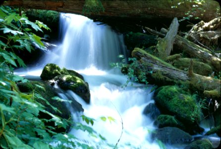 waterfalls soft creek light mist NPS photo