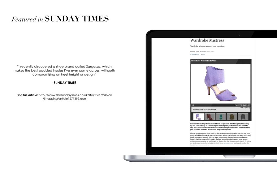 Sunday Times about Sargossa