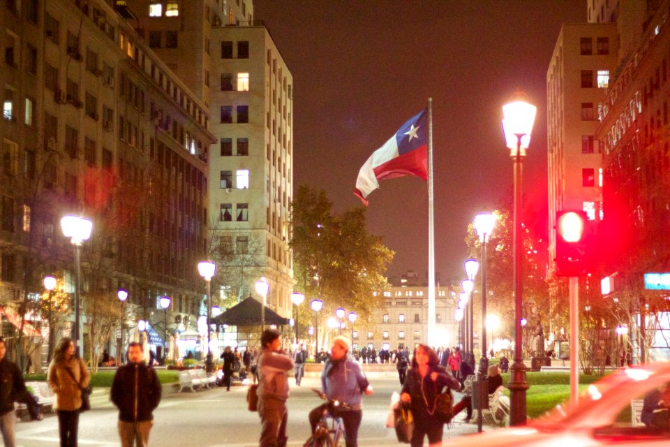 Noche por el parque