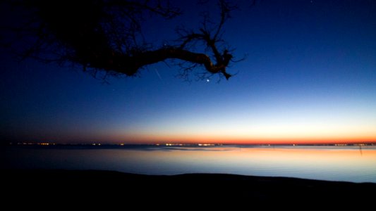 BASSIN D ARCACHON - COUCHER DE SOLEIL A ANDERNOS (8) photo