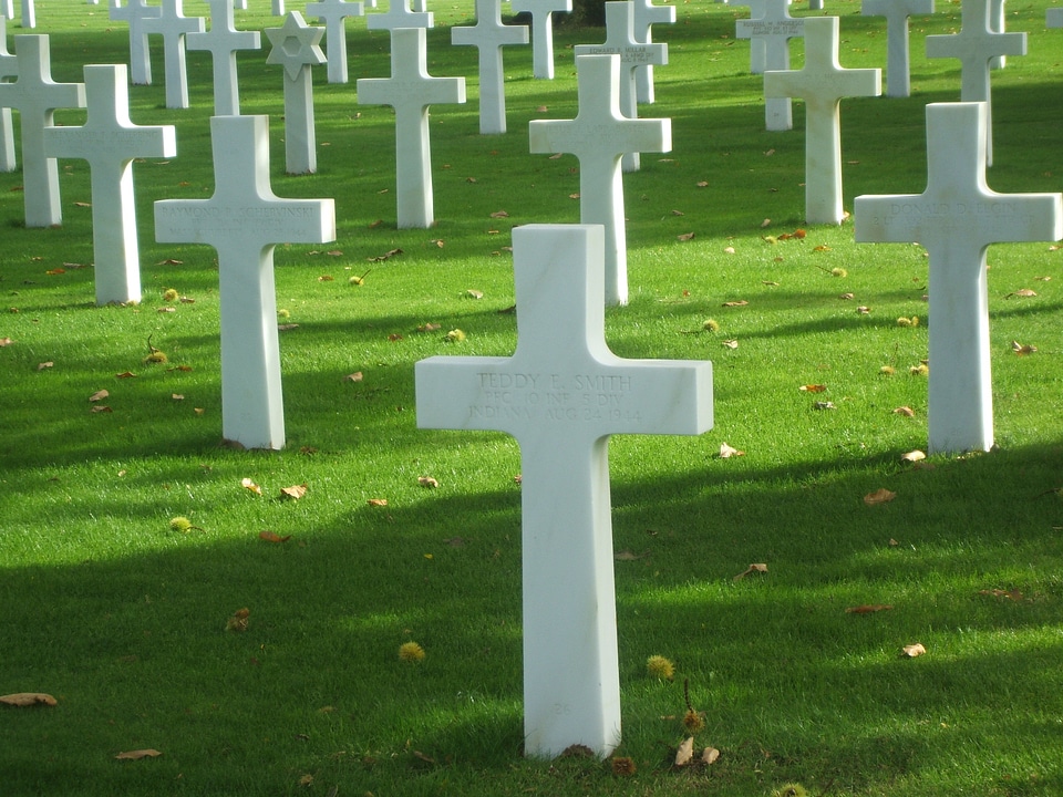 Battle war cemetery