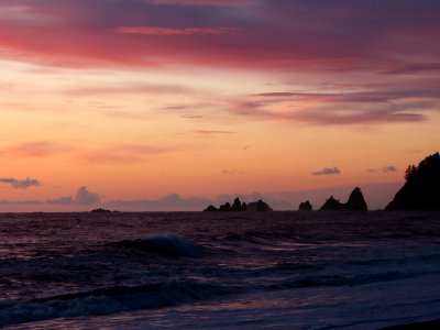 Best pastel sunset Rialto ssheltren nps photo