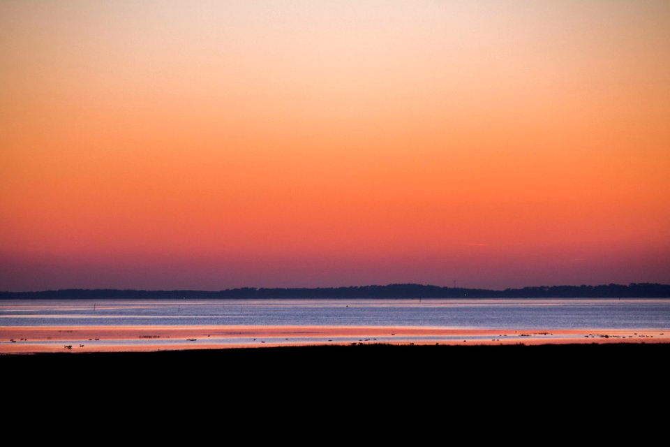 BASSIN D ARCACHON - COUCHER DE SOLEIL A ANDERNOS (2)
