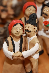 Clay hand made argil