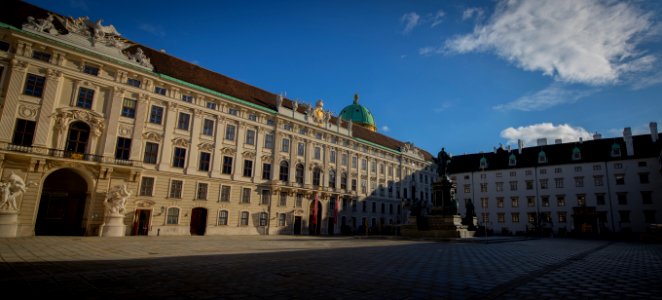 Hofbug Palace, Vienna, Austria photo