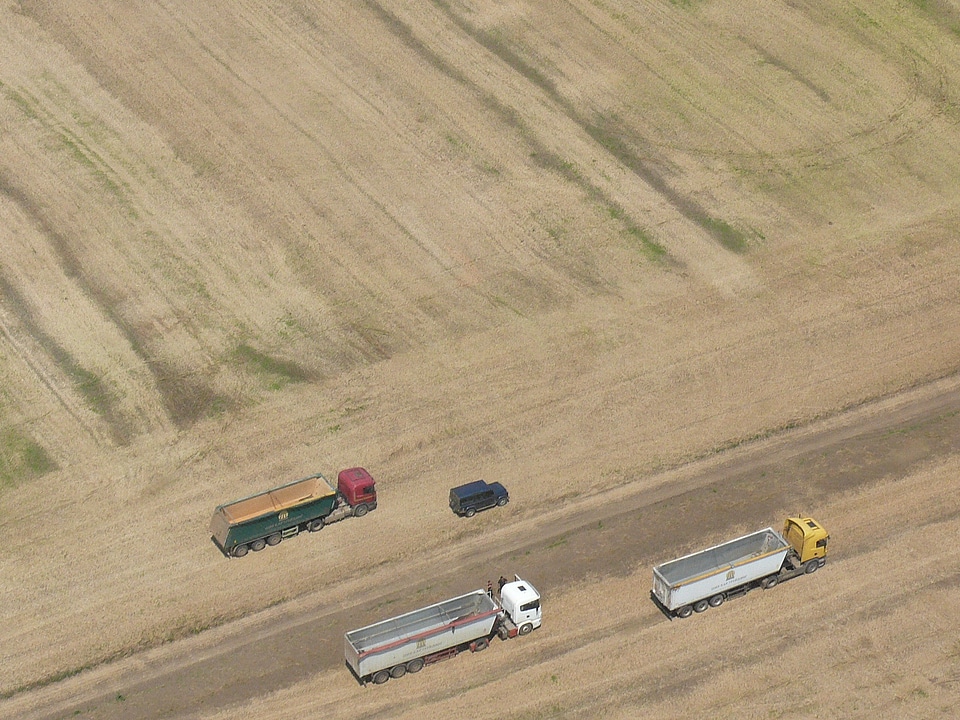 Northern bulgaria harvest combine harvester