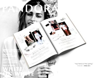Featured in Pandora Magazine with the SS15 Collection