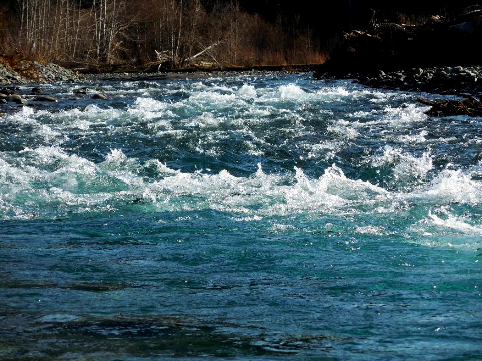 Hoh river water splash cbubar NPS Photo