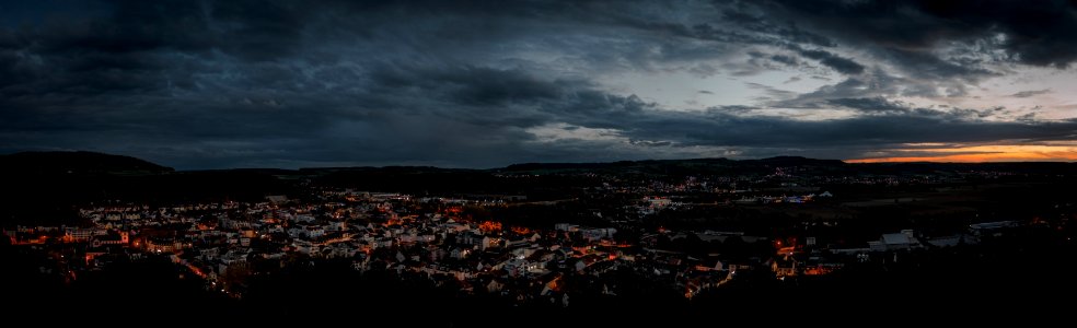 Small Town Panorama