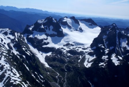 Scenic glacier Mt.Olympus runoff NPS Photo 2011