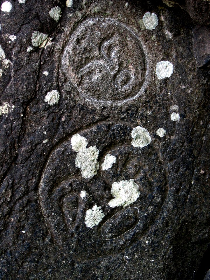 petroglyphs wedding rocks faces ssheltren nps photo