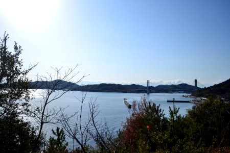004 濱田國太郎台座から見た弓削瀬戸