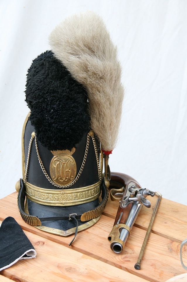 Feather napoleon regiment