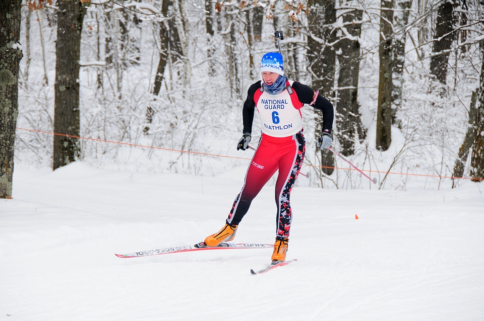 Winter male competition