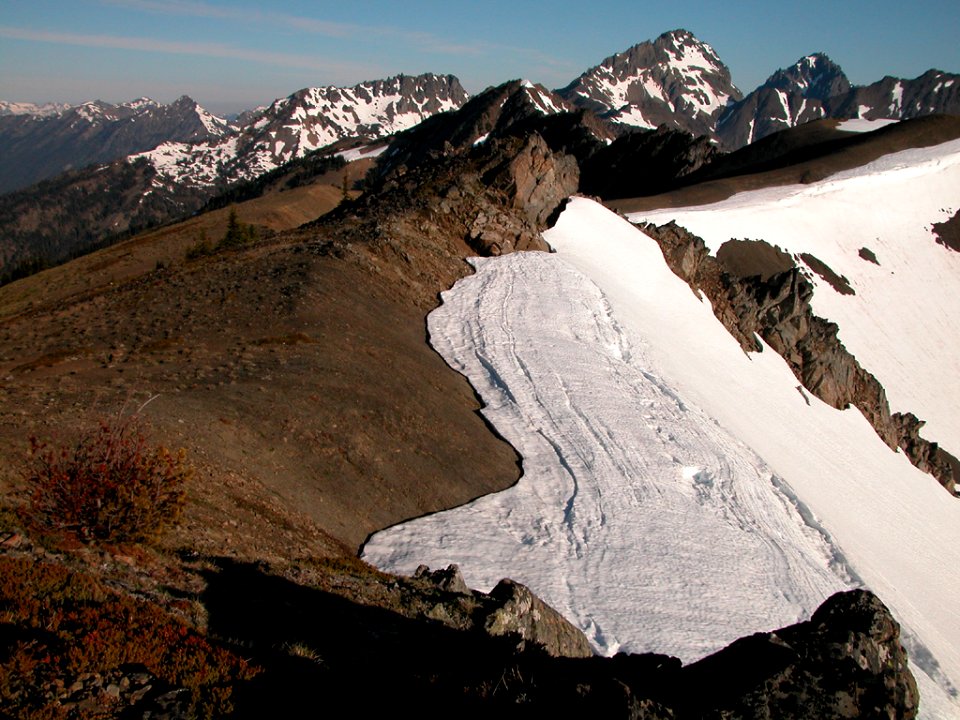 Constance Pass ridge mountain snow scenic WIC NPS Photo