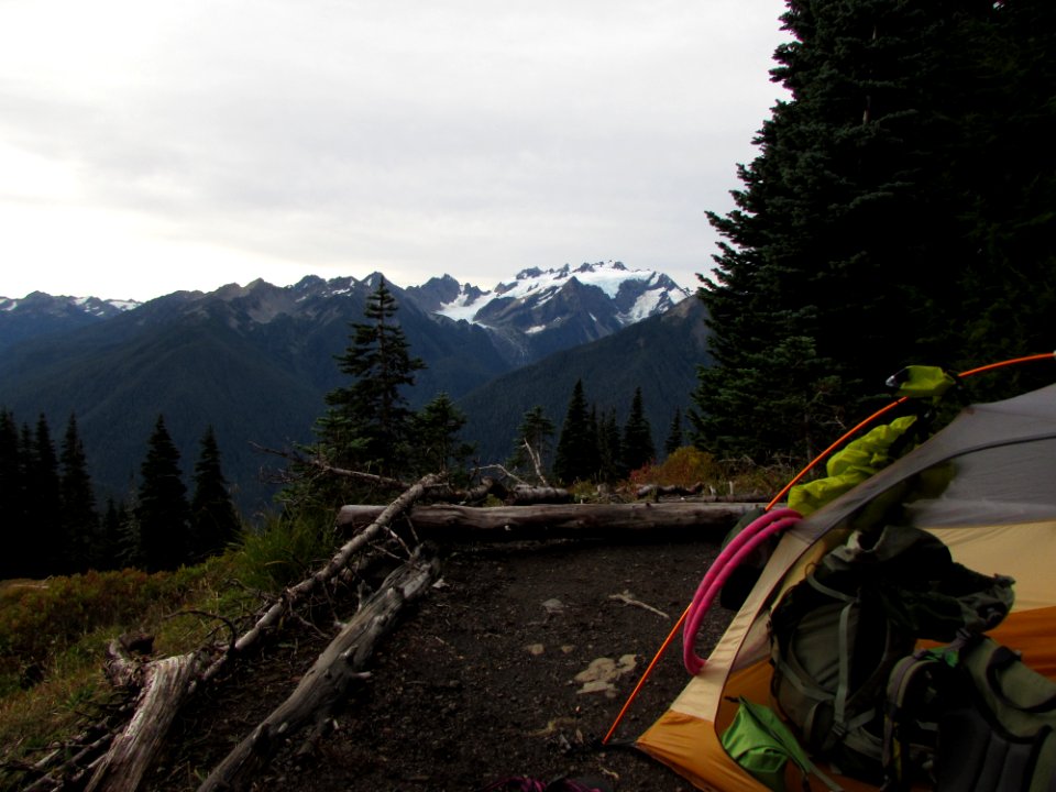 subalpine tent backpacking bruces roost mountains WIC npsphoto