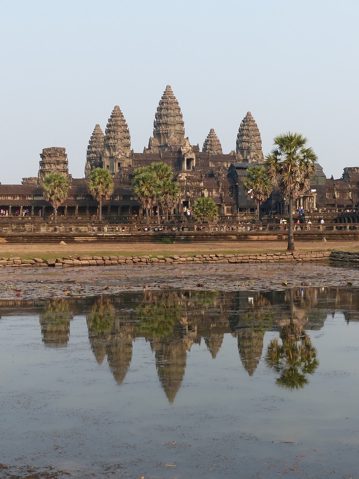 Cambodia angkor wat temple complex