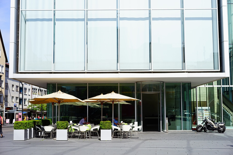 Building architecture glass