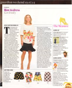 The Guardian with Sargossa Supreme Yellow recommended by Jess Cartner-Morley