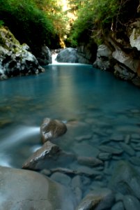 scenic softwater waterfalls River Javin Elliff photo