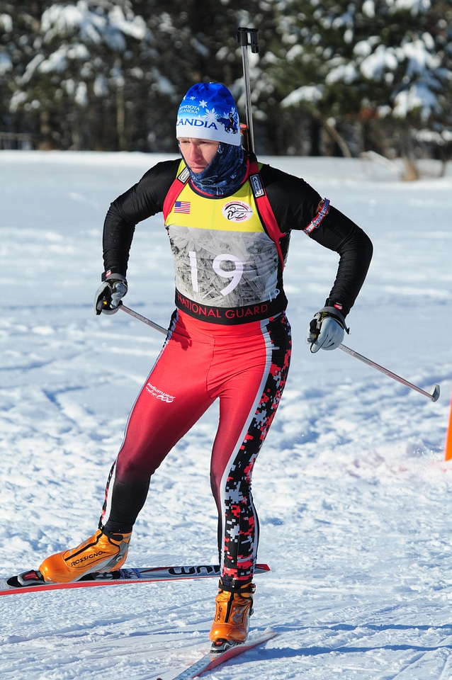 Winter male competition