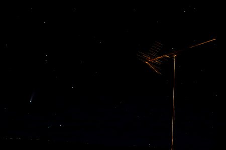 Follow the arrow... to see Neowise