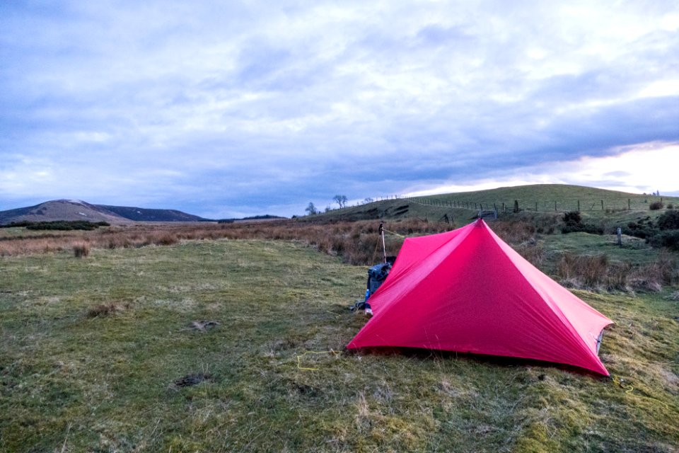 Trailstar pitched at Harperrig