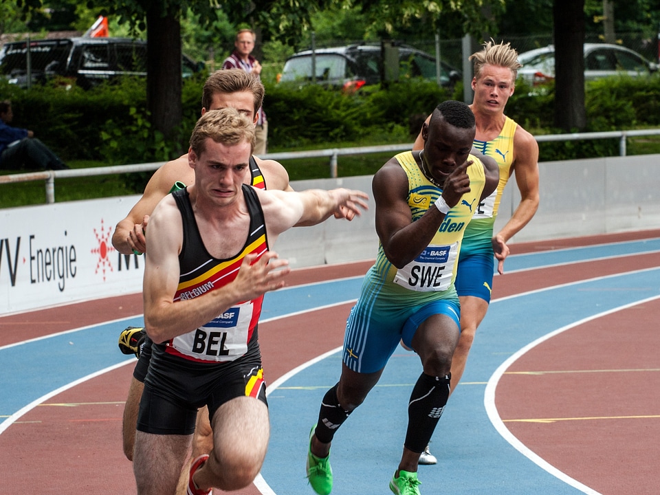Athletics sport relay