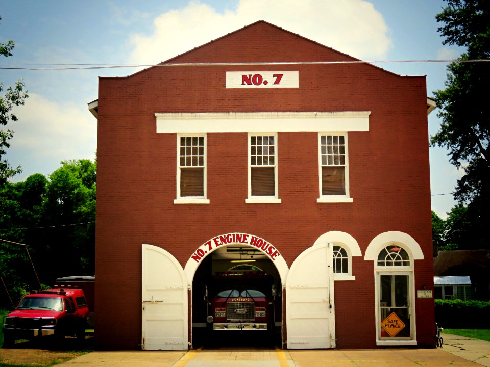 Fire Station in Vicksburg, Mississippi