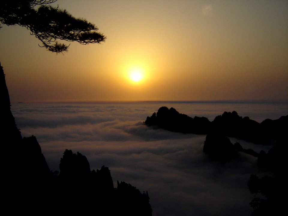 Huangshan Sunset