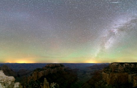 Milky Way Over Grand Canyon National Park photo
