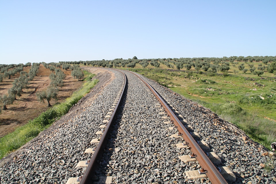 Tracks rail trail fields