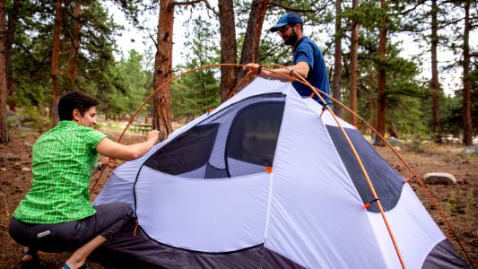 Camping in Rocky Mountain
