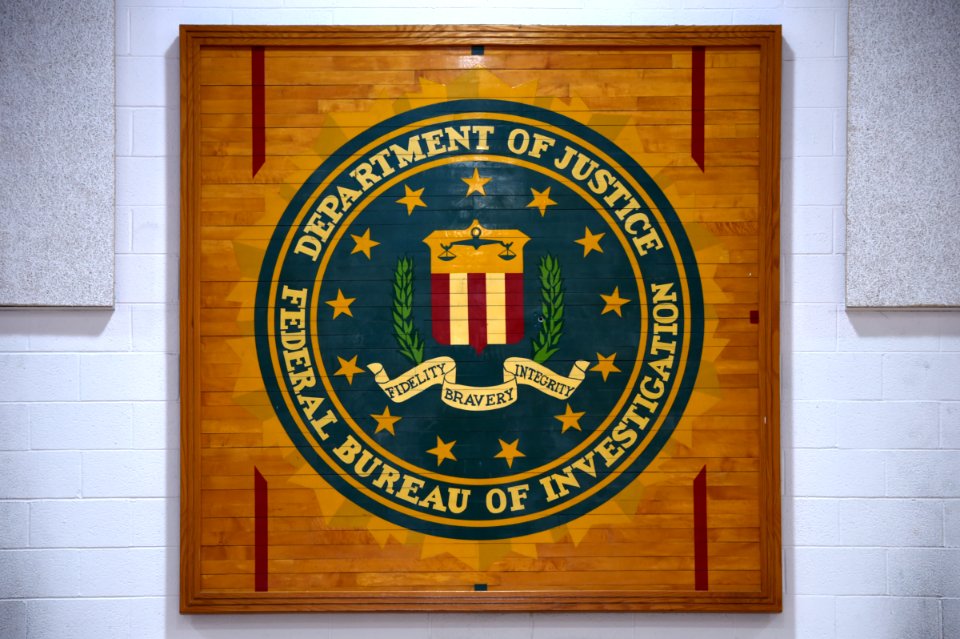 May 2018: FBI Academy Gym Seal
