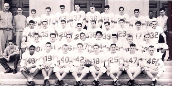 Coolidge High School football squad, 1956