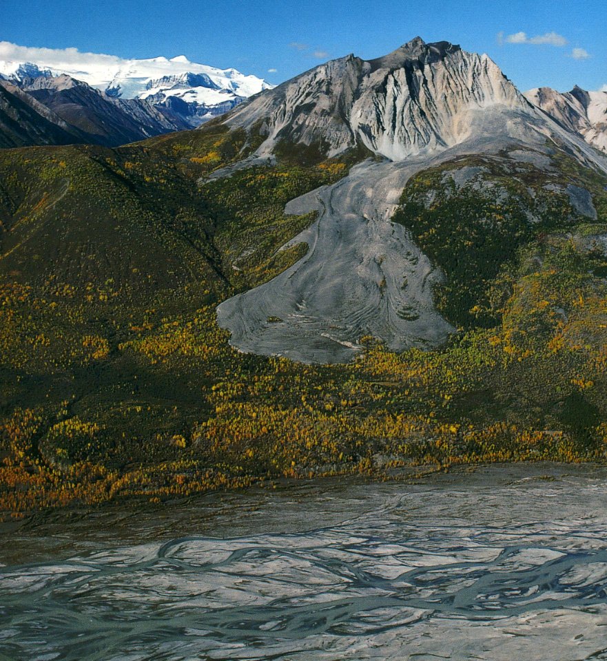 Types of Glaciers: Rock Glacier, Sourdough Peak Rock Glacier