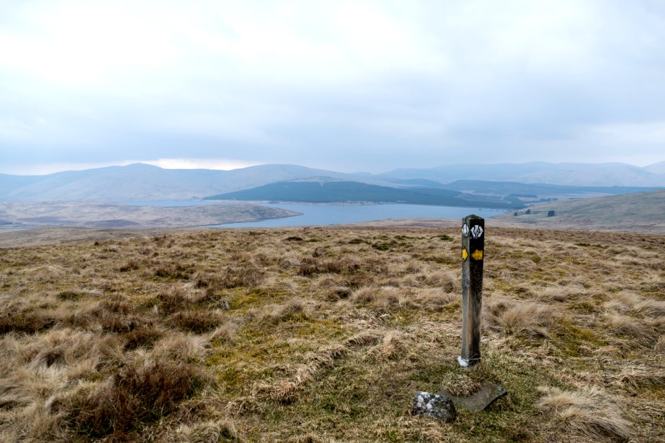 View across Daer from Beld Knowe