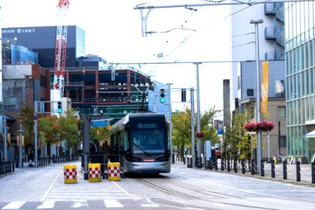 Toyama Chihō RailwayType 9000 tramcar "Centram"