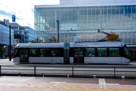 Toyama Chihō RailwayType 9000 tramcar "Centram" photo