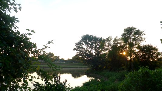 Sunset Anacostia River