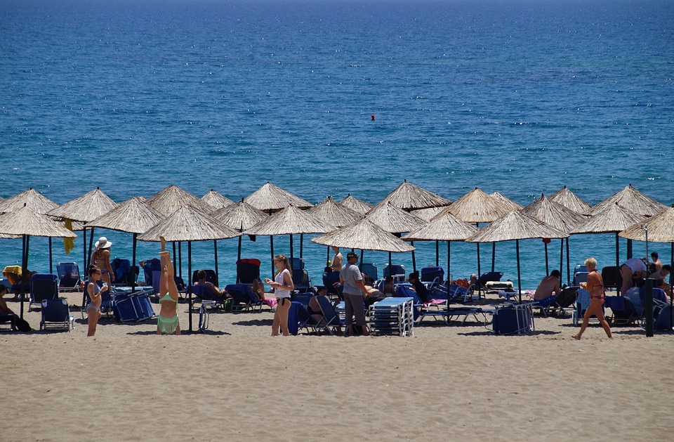 Summer holidays sand