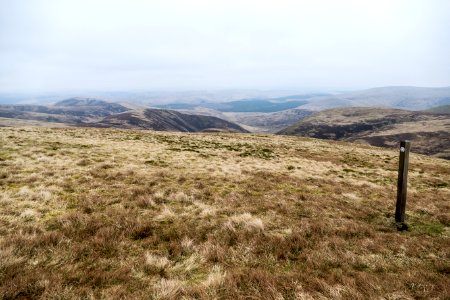 Start of descent from Lowther Hill