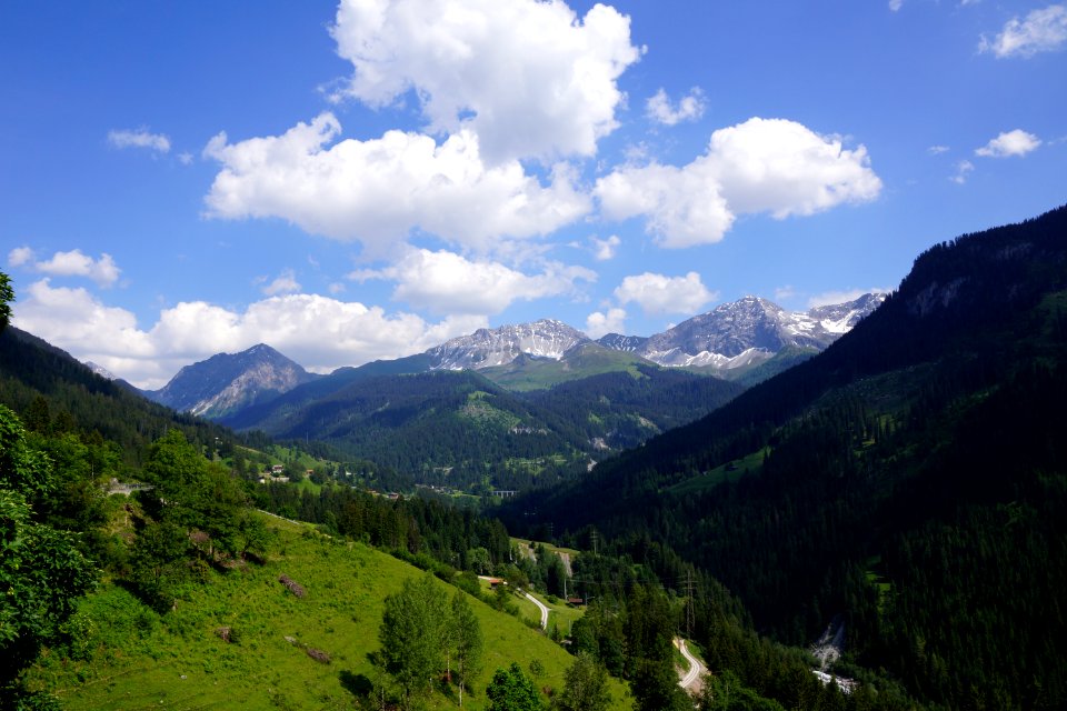 Blick Richtung Langwies