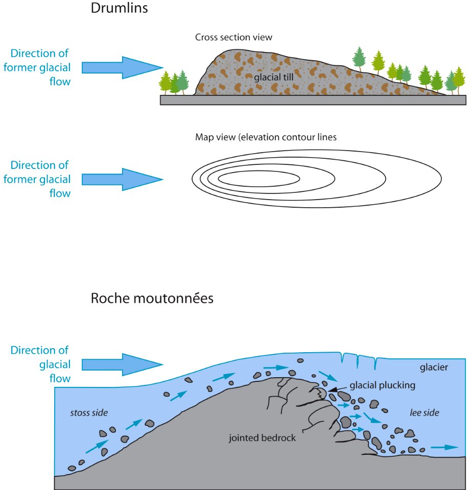 Drumlin & Roche Moutonnée