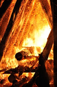 Fire fighting flame fireplace photo