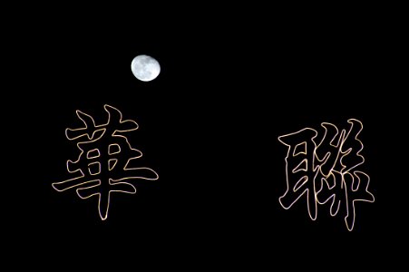 moon on the sign