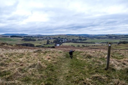 Waterside Hill with St Johns Town of Dalry in background