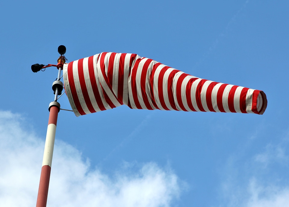 Windy sky striped