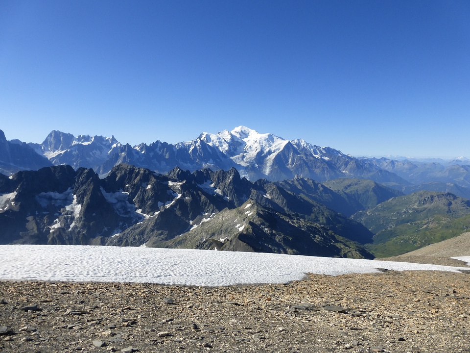 Haute-savoie mountains summer